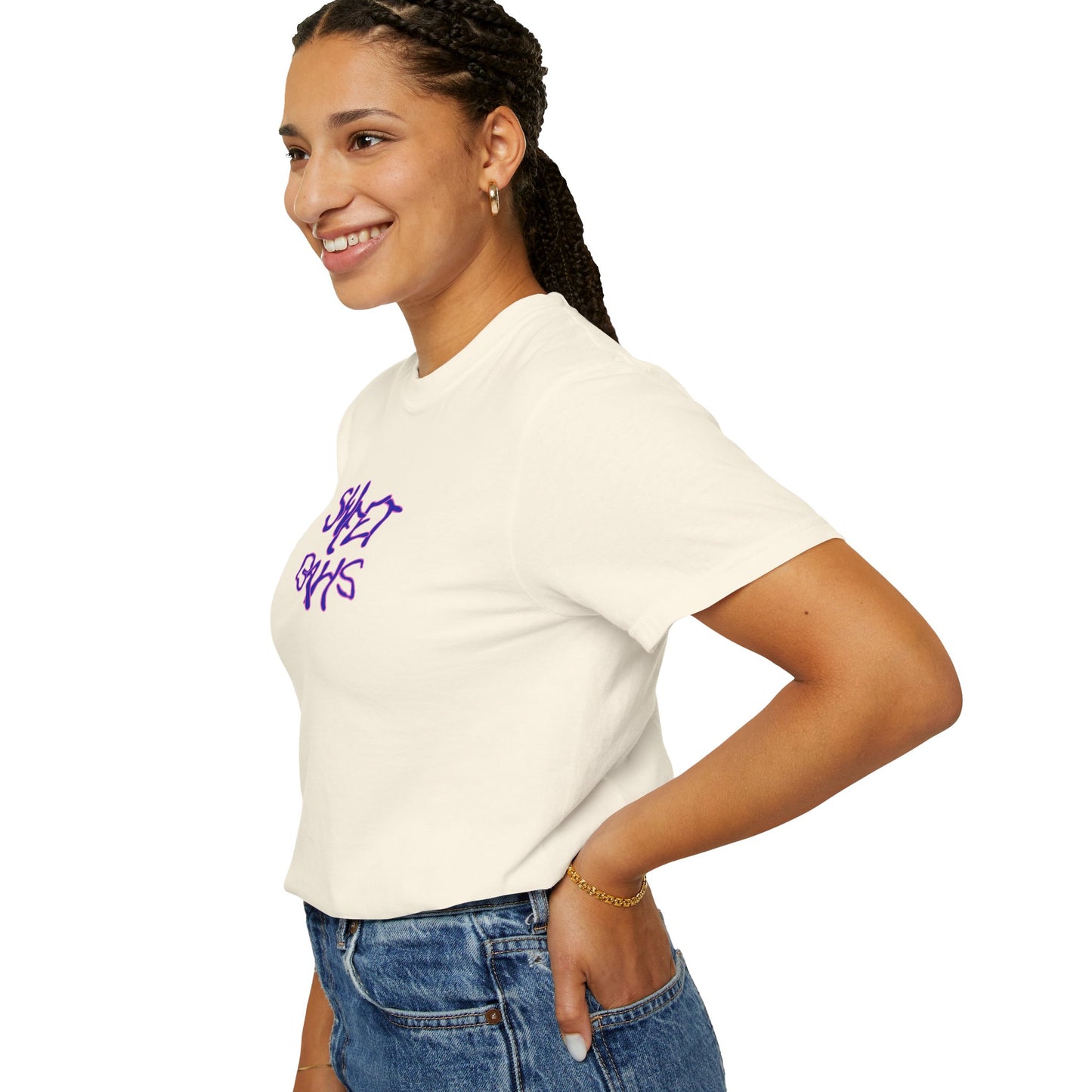 LAVENDER LOGO 1 TEE